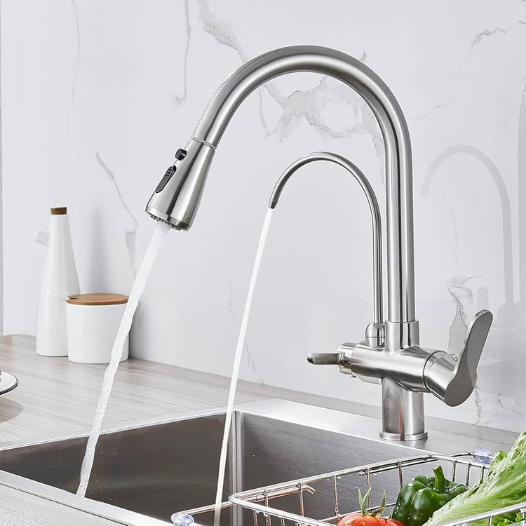 شیر ظرف شویی. دو منظوره اب تصفیه دار برند سیتی مارکت