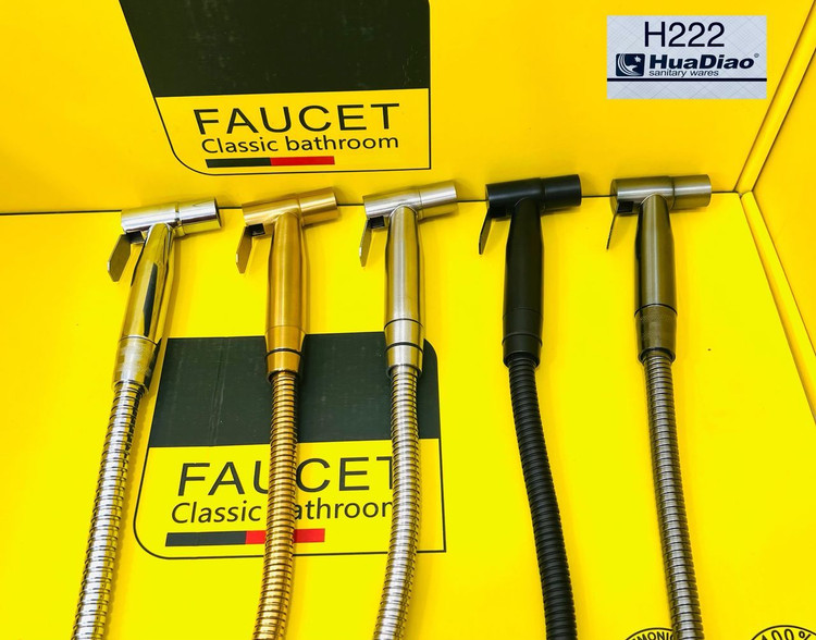 شاتاف توالت فرنگی مدل 304 ضدزنگ به همراه شلنگ 150 سانتی برند پینگ