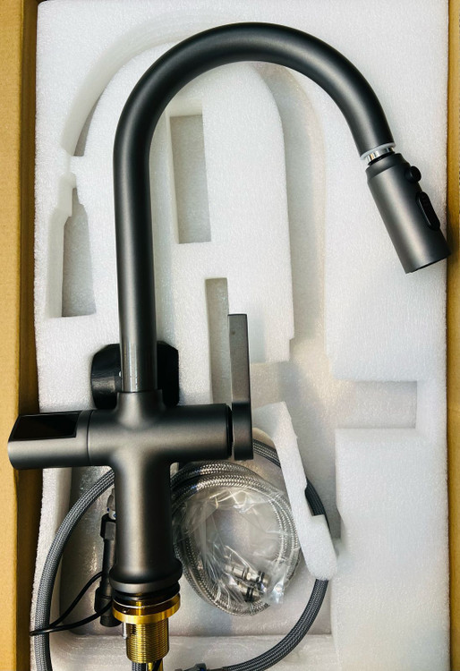 خروج آب از شاوری متحرک شیر هوشمند HuaDiao