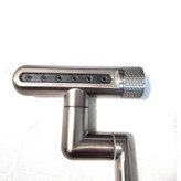 شیر روشویی برند هوادیائو 360 درجه مدل چهار حالته رنگ دودی