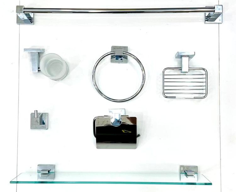 قفسه حمام استیل 304 ضد زنگ و ضد رسوب برند هایشنگ رنگ کروم