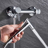 نمای عملکرد شیر توالت و نازل