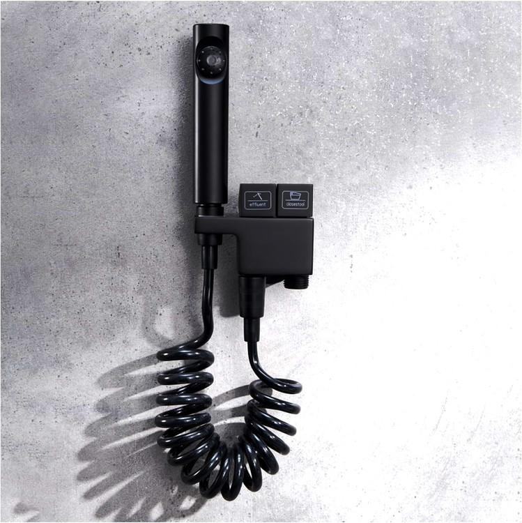 ست کامل شاتاف توالت فرنگی رنگ مسکی مدل پیانویی برند Huadiao