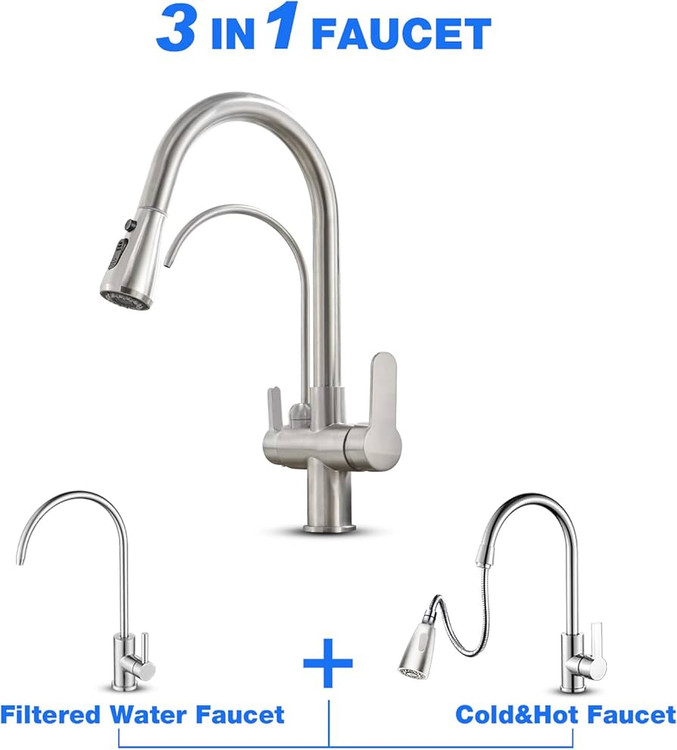 شیر ظرف شویی. دو منظوره اب تصفیه دار برند سیتی مارکت