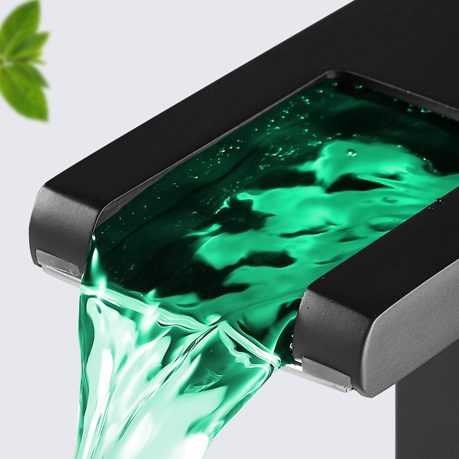 شیر روشویی LED دار با تغییر رنگ دما