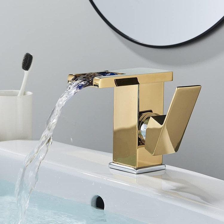 رنگ طلایی روشویی