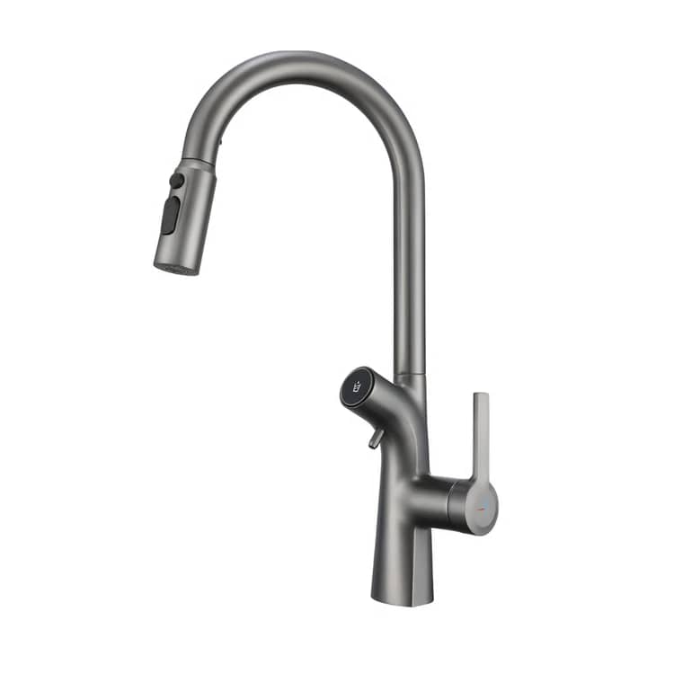 شیر ظرفشویی رنگ دودی