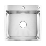 سینک استیل ضد زنگ هودایائو با طراحی مدرن و کم جا