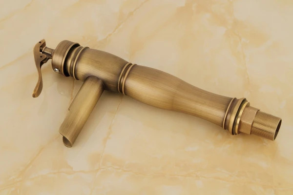 شیر روشویی پایه بلند بامبو لوکس با طراحی مدرن و با کیفیت مقاوم برند هوادیائو