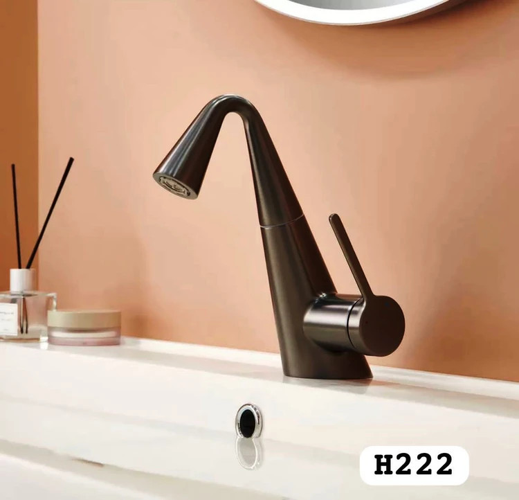 شیر روشویی شاوری مدل HS546 | طراحی کشیدنی با قابلیت چرخش ۳۶۰ درجه