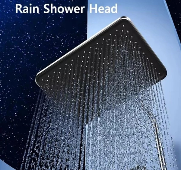 دوش حمام پیانویی نمایشگردار دیجیتال SAN MARINO مدل 0003G – لوکس و حرفهای با رنگ دودی