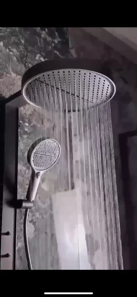 دوش حمام پیانویی برند mak مدرن 2025 مدل 6010 HW محصول جدید و| اوج تکنولوژی و لوکس در حمام دودی