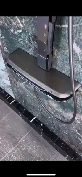 دوش حمام پیانویی برند mak مدرن 2025 مدل 6010 HW محصول جدید و| اوج تکنولوژی و لوکس در حمام دودی