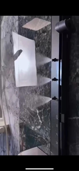 دوش حمام پیانویی برند mak مدرن 2025 مدل 6010 HW محصول جدید و| اوج تکنولوژی و لوکس در حمام دودی