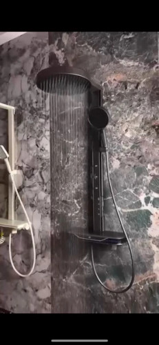 دوش حمام پیانویی برند mak مدرن 2025 مدل 6010 HW محصول جدید و| اوج تکنولوژی و لوکس در حمام دودی