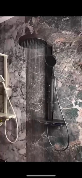 دوش حمام پیانویی برند mak مدرن 2025 مدل 6010 HW محصول جدید و| اوج تکنولوژی و لوکس در حمام دودی